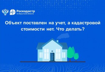 Объект поставлен на учет, а кадастровой стоимости нет. Что делать?