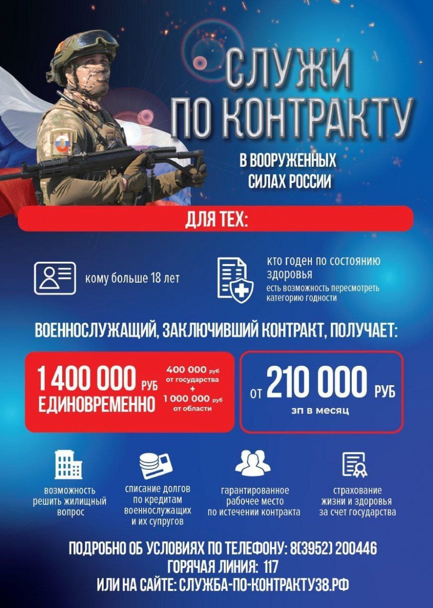 Служба по контракту в Вооруженных силах России