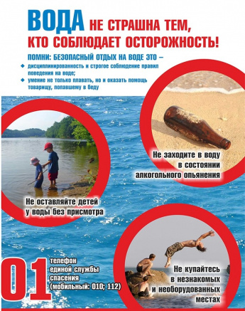 Вода не страшна тем, кто соблюдает осторожность!!!